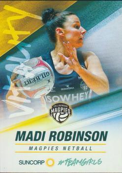 2018 Tap 'N' Play Suncorp Super Netball - #Teamgirls #TG-4 Madi Robinson Front